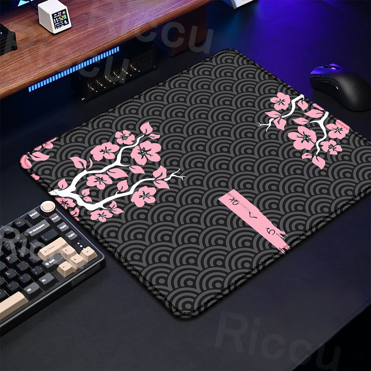 Purple Sakura Table Pad Gaming - Tradescantia Purple 评论和价格