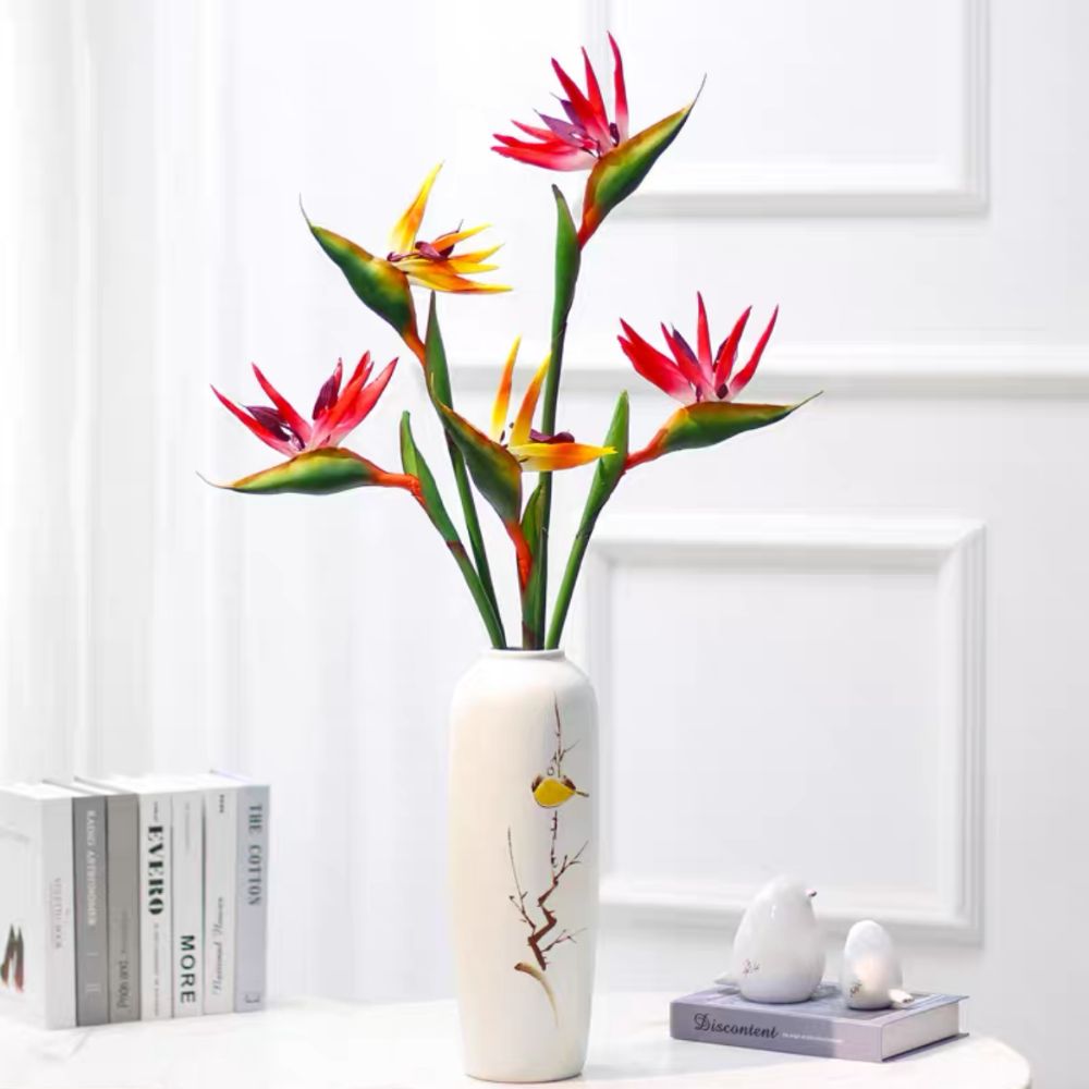 Long Stem Artificial Bird of P - Bird Paradise Strelitzia 评论和价格