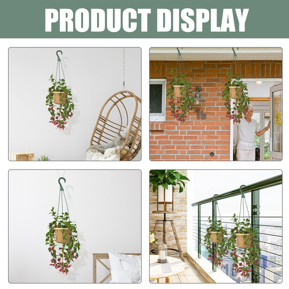 5Pcs Hanging Planter Hooks Set - Spider Plant Hanging 评论和价格