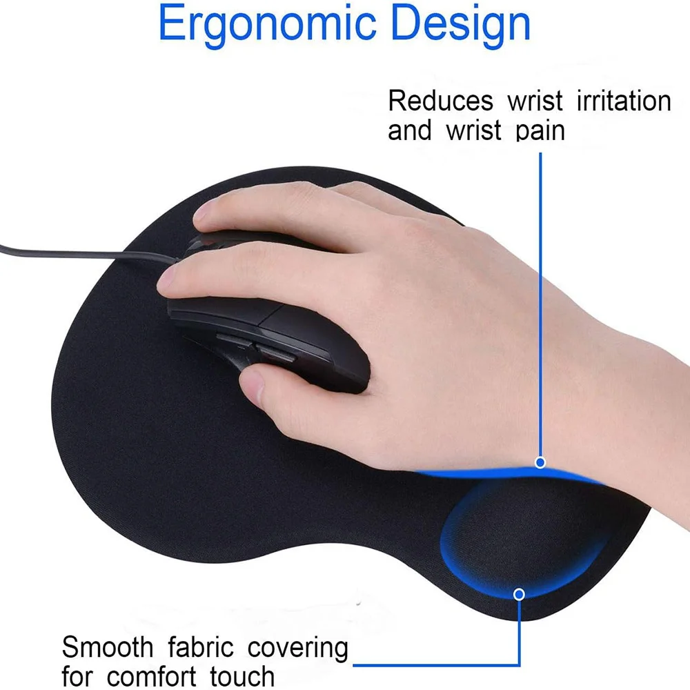 Wrist Guard Mouse Pad Office D - Tradescantia Purple 评论和价格