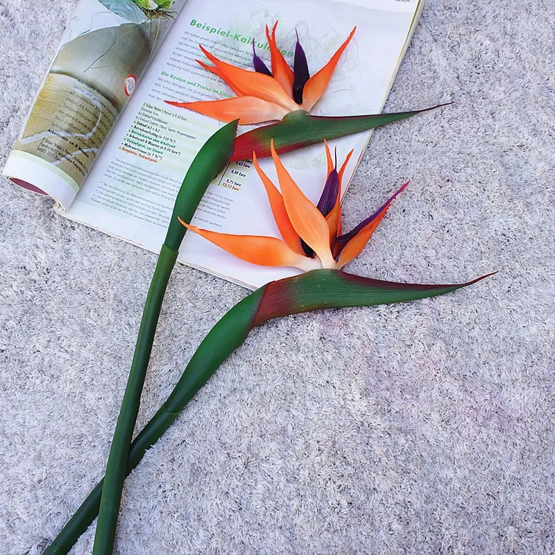 80CM artificial real touch flo - Bird Paradise Strelitzia 评论和价格