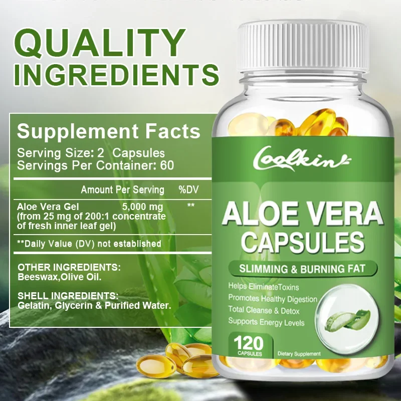 Aloe Vera Extract Capsules - R - Aloe Vera Pot 评论和价格