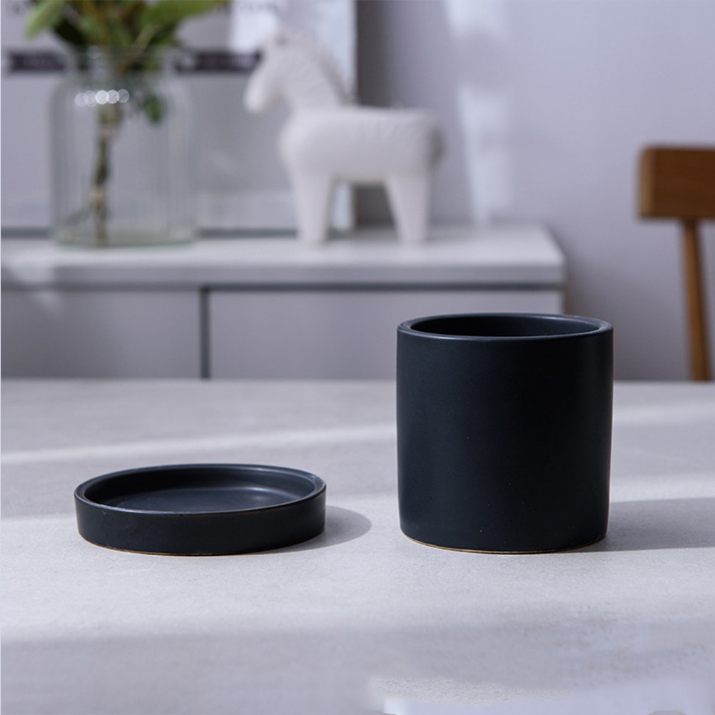 1Set Stylish Ceramic Pots with - Aloe Vera Pot 评论和价格