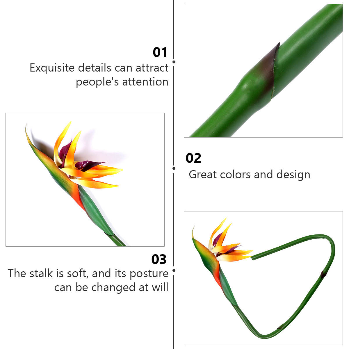 Faux Bird of Paradise Plant Ar - Bird Paradise Strelitzia 评论和价格
